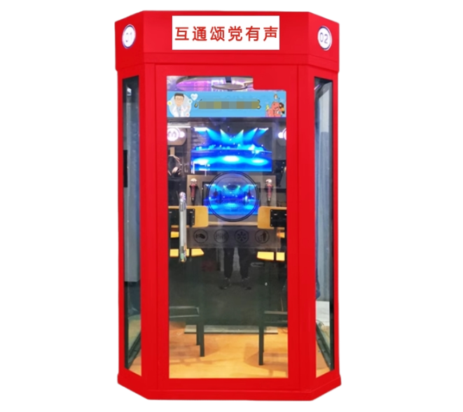 校园迷你KTV红色“朗读亭”里传来“好声音”